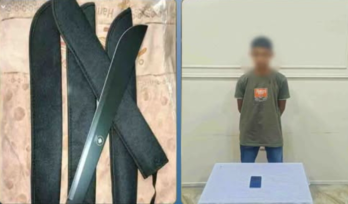 ضبط طالب يدير صفحة إلكترونية للنصب على راغبي شراء الأسلحة البيضاء بالأقصر